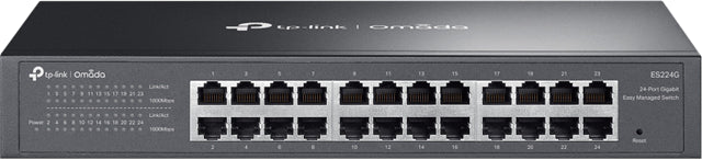 TP-Link ES224G 24 Port Gigabit Switch Easy Smart Rack Mount 