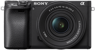Sony Alpha A6400 24.2MP APS-C ILC E-Mount w/16-50mm II Lens Black