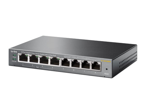 TL-SG108PE - TP-LINK SG108PE 8-Port Gigabit Easy Smart Switch with 4-Port PoE