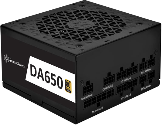 Silverstone DA650-G Gold 650W Modular ATX PSU 3yr wty HW7219