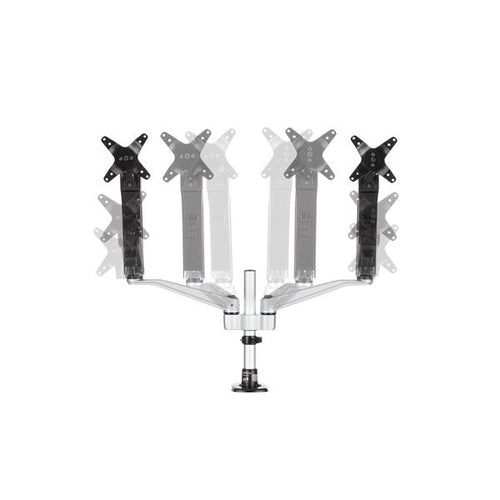 STARTECH.COM DESK MOUNT DUAL MONITOR ARM - ARTICULATING - UP TO 30" DISPLAY 10 YR