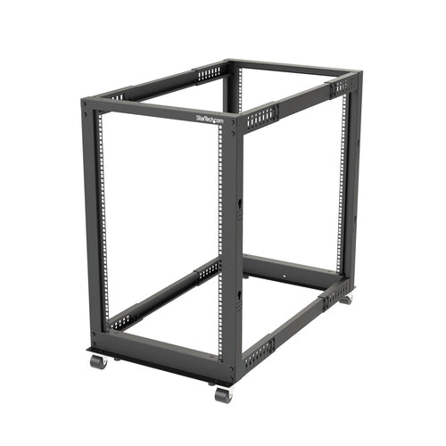 StarTech.com 4POSTRACK18U - Rack - 18U Open Frame - 22-40 in. Depth