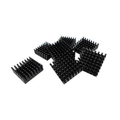 HS-M2SSD-01 - QNAP HEAT SINK FOR M.2 SSD MODULE, 14x14MM, BLACK, SELF ADHESIVE - 8 PCS