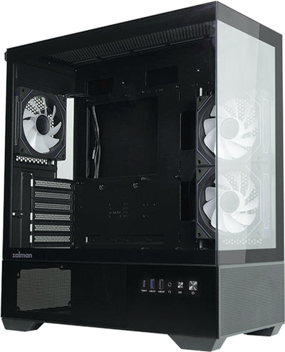 Chronix BLACK - Zalman Chronix Black ATX Mid Tower Case