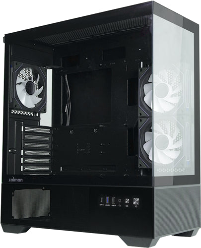 Zalman Chronix Black ATX Mid Tower Case HT7051