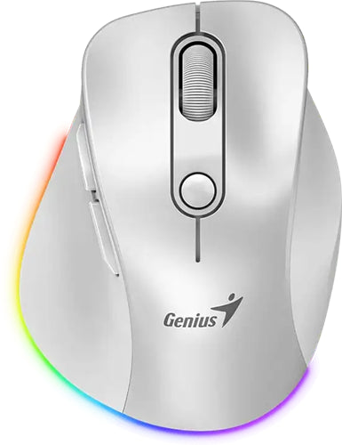 IM179W - Genius Ergo 9000S Pro Silent Ergo Mouse - White