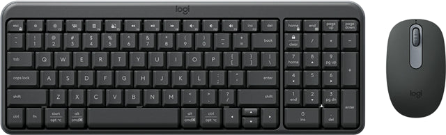Logitech MK250 Bluetooth Wireless Keyboard and Mouse - Graph