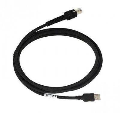 Zebra CBA-U47-S15ZAR CABLE - SHIELDED USB: SERIES A CONNECTOR 15FT. (4.6M) STRAIGHT BC 1.2
