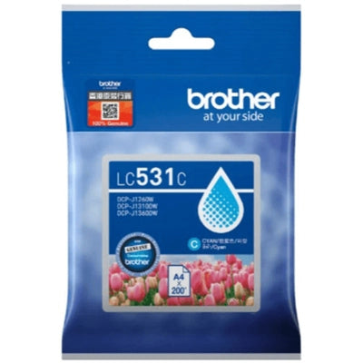 BCK53C - Brother LC531C Cyan Ink Cartridge