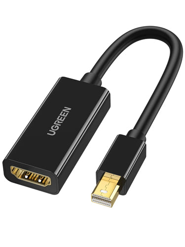 CA8079P - UGreen Mini DisplayPort v1.1 (M) to HDMI (F) 0.15m Adapter