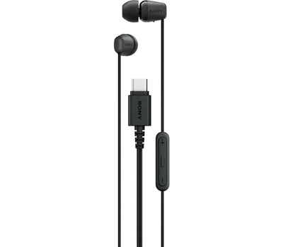 SH133 - Sony IEREX15CB In-Ear USB-C Headphone Black