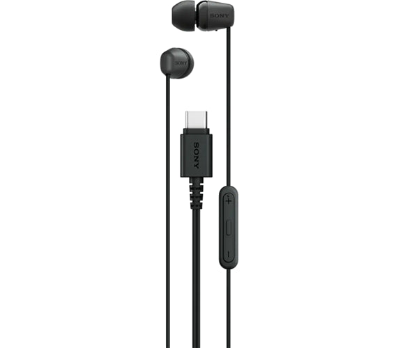 SH133 - Sony IEREX15CB In-Ear USB-C Headphone Black