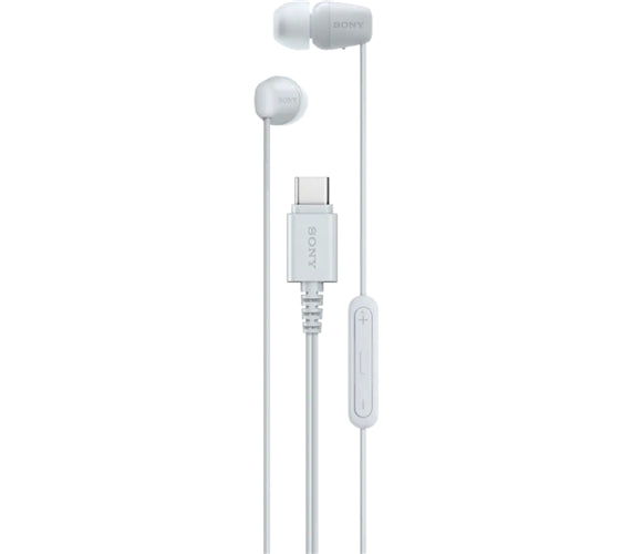 SH135 - Sony IEREX15CW In-Ear USB-C Headphone White