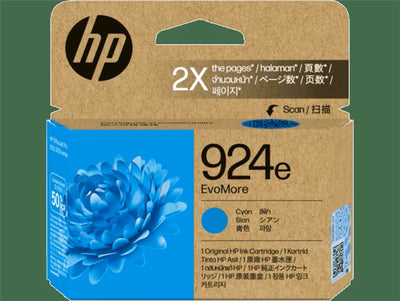 HNK1020 - HP 924e EvoMore Cyan Original Ink Cartridge