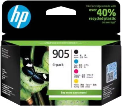 HP 965XL CMYK Ink Cartridge Combo 4-Pack HPJ0489