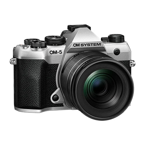 OLC1182 - OM SYSTEM OM-5 Mark II 12-45mm Lens Kit Silver