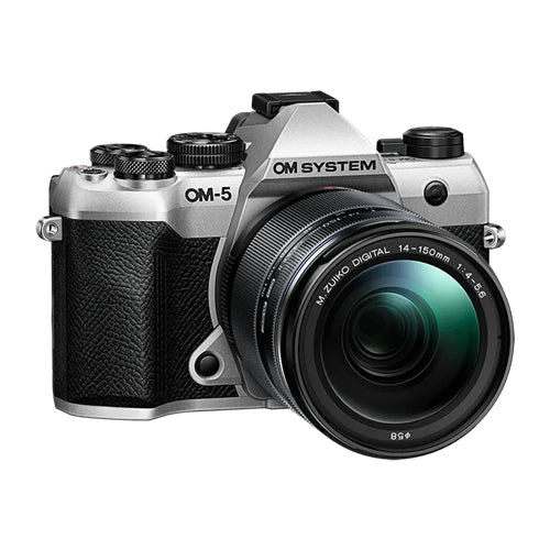 OLC1195 - OM System OM-5 Mark II 14-150mm Lens Kit Silver