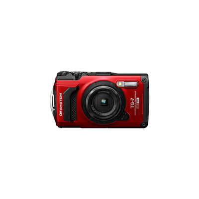 OM System TG-7 Tough Digital Camera Red