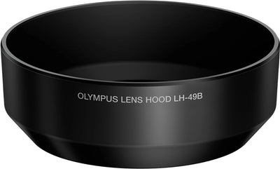 OM SYSTEM Olympus LH-49B Black Lens Hood