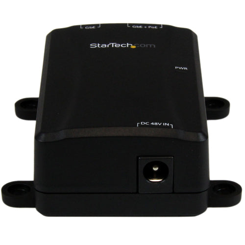 POEINJ1GW - STARTECH.COM 1 PORT GIGABIT MIDSPAN - POE+ INJECTOR - 802.3AT AND 802.3AF 2 YR