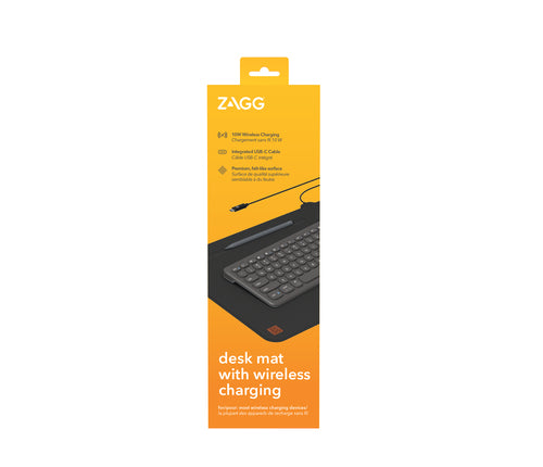 Zagg ACC Charge Pro Desk Mat Univ Gray