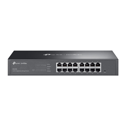 TP-Link ES216G 16 Port Gigabit Switch Easy Smart Rack Mount 