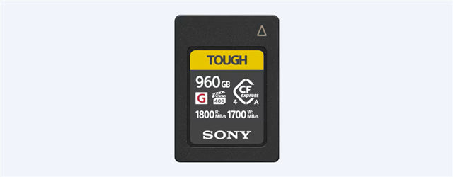 FC165-G960 - Sony CEAG960T Tough CFexpress Card 960GB