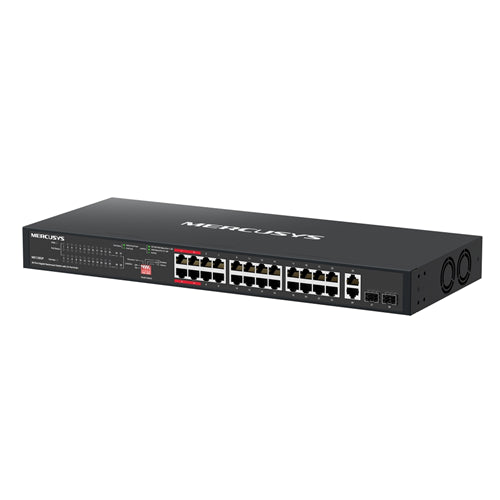 TP-Link Mercusys MS128GP 28 Port Gigabit Switch Steel Case 2