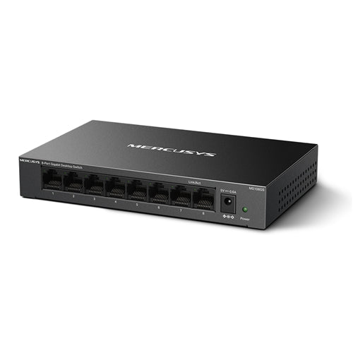 TP-Link Mercusys MS108GS 8 Port Gigabit Switch Steel Case TP
