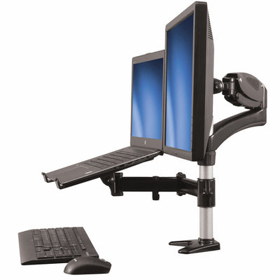 StarTech.com ARMUNONB - SINGLE-MONITOR ARM WITH LAPTOP STAND