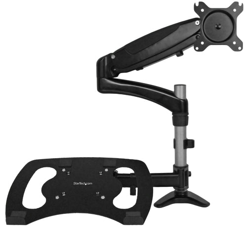 StarTech.com ARMUNONB - SINGLE-MONITOR ARM WITH LAPTOP STAND