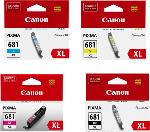 Canon CLI681XLVP High Yield Value Pack PB0196HV