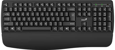 KB-7123 - Genius KB-7123 Copilot AI Wireless Palm Rest Keyboard