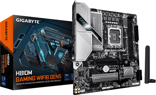 MGI5094B - Gigabyte H810M Gaming WiFi6 DDR5 Gen 5 LGA1851 Motherboard