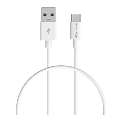 Verbatim Charge & Sync USB-C Cable 1m - White