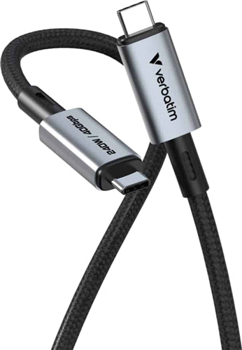Verbatim Sync & Charge USB C to USB C 240W 40 Gbps 120 cm CA
