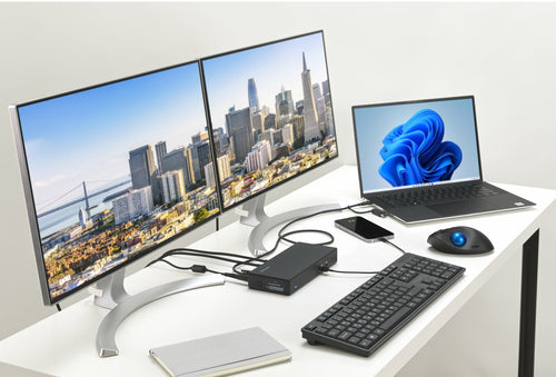 K33603AP - KENSINGTON SD4781P USB-C & USB 3.0 DUAL 4K, 100W CHARGE, HDMI(2), DP(2), VESA, WIN/MAC, 3Y