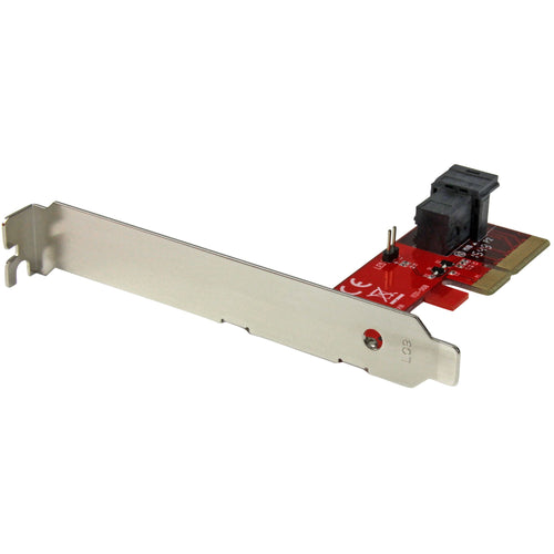StarTech.com PEX4SFF8643 StarTech.com PEX4SFF8643 x4 PCI Express to SFF-8643 Adapter for PCIe NVMe U.2 SSD - PCI Express 2.5in NVM Express SSD Adapter - PCIe 3.0x4 Lane Host Adapter - Compatible w/ PCIe 3.0 & PCIe 2.0 mot