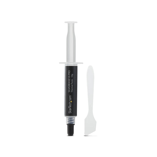 SILVGREASE10-PRO - STARTECH.COM HIGH-PERFORMANCE SILICONE THERMAL PASTE, CPU COMPOUND/GREASE, 2 YR