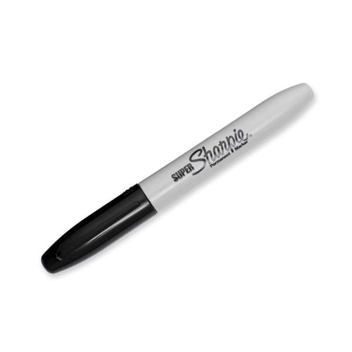 Super Fine Point Permanent Marker Black 33001 - MOQ 12