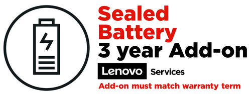LENOVO TP ENTRY, BASE: STACKABLE - ADD 3Y SEALED BATTERY (VIRTUAL)