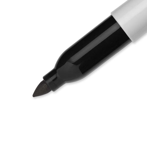 Super Fine Point Permanent Marker Black 33101PP Blister Pack of 1
