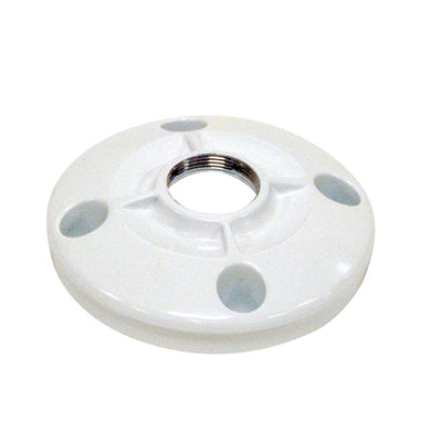 CMS115W - Chief 6" round ceiling plate, White