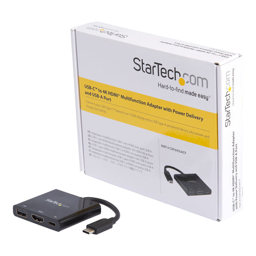 StarTech.com CDP2HDUACP - USB-C 4K HDMI Multifunction Adapter - P.