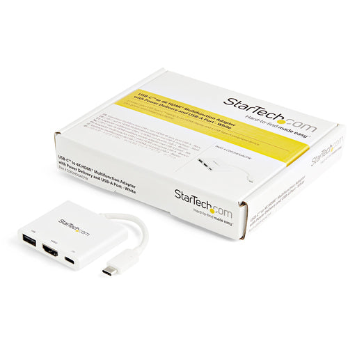 StarTech.com CDP2HDUACPW - USB-C 4K HDMI MULTIFUNCTION ADAPTER - PD