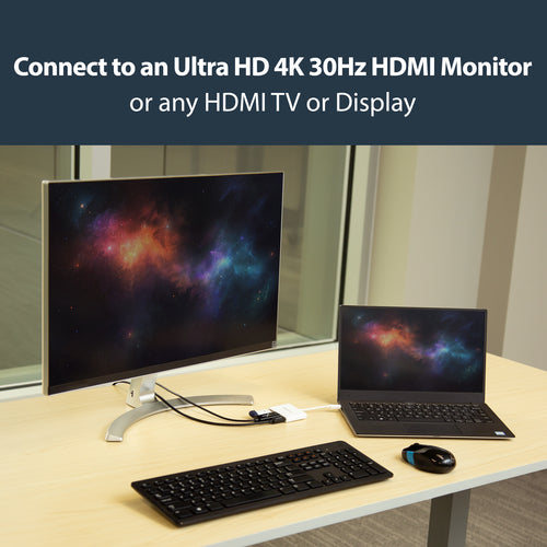 StarTech.com CDP2HDUACPW - USB-C 4K HDMI MULTIFUNCTION ADAPTER - PD