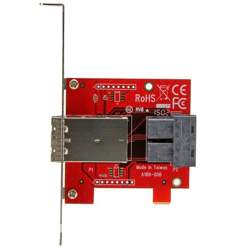 StarTech.com SFF86448PLT2 - Mini-SAS Adapter - Dual SFF-8643 to 8644