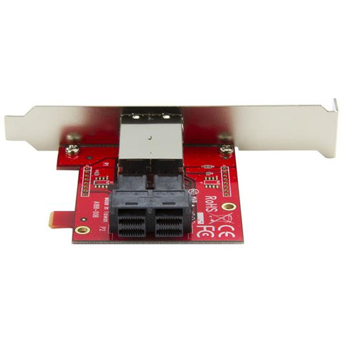StarTech.com SFF86448PLT2 - Mini-SAS Adapter - Dual SFF-8643 to 8644