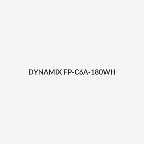 DYNAMIX FP-C6A-180WH - Cat6A 180 Unshielded Keystone Jack Dual IDC Colour White