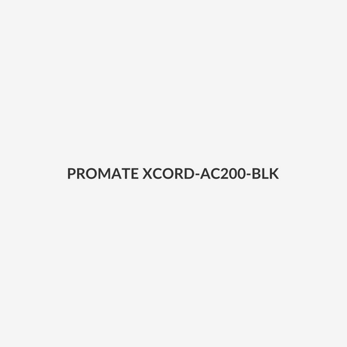 PROMATE XCORD-AC200-BLK - 2M USB-A to USB-C Super Flexible Cable. Supports 2A Charging & 480Mbps Data